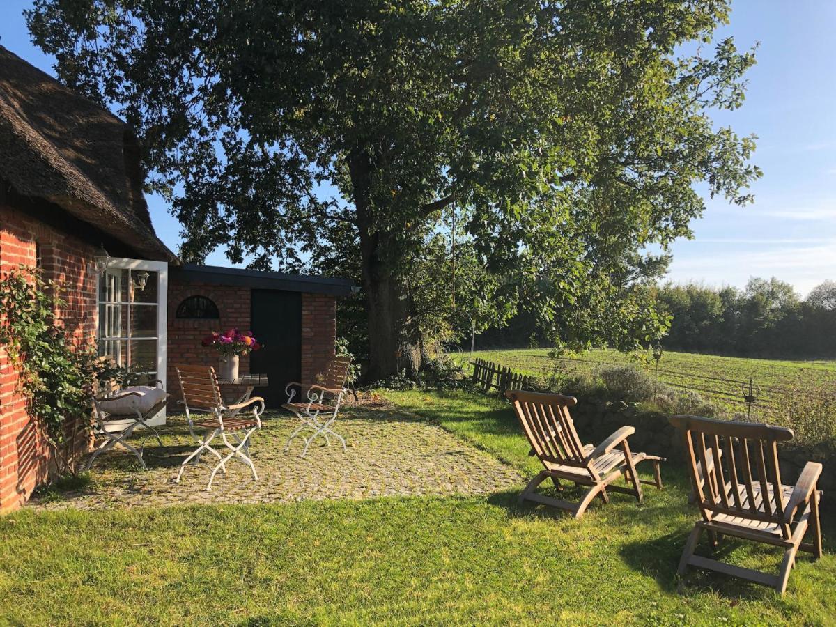 Romantisches Reetdachhaus - Frau Schroeders Mohrkirch Extérieur photo